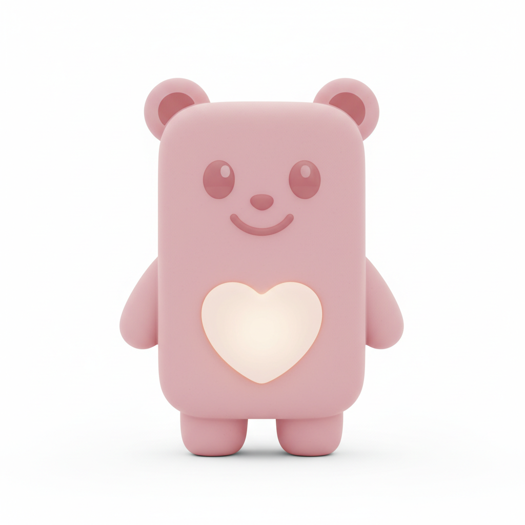 Kumi Mochi — soft pink, caring companion